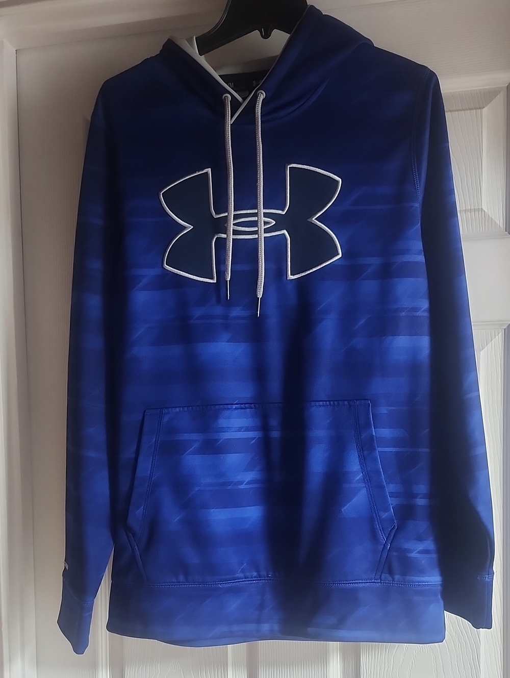 Under Armour Men's Royal Blue Logo Pullover Hoodie